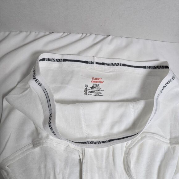 Hanes Men's Briefs Comfort Flex Size XL 15763 3 Pairs NEW Logo Band 100% Cotton - Picture 5 of 7